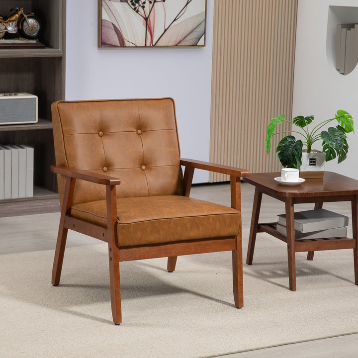 Tuscan Mediterranean Light Brown Contemporary Accent Chair - Mediterranean Italian Contemporary Home Decor Furniture