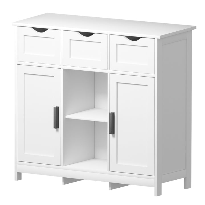 The Willow Creek Cabinet - White Modern Farmhouse Bathroom Cabinets - Mediterranean Italian Contemporary Home Decor Furniture