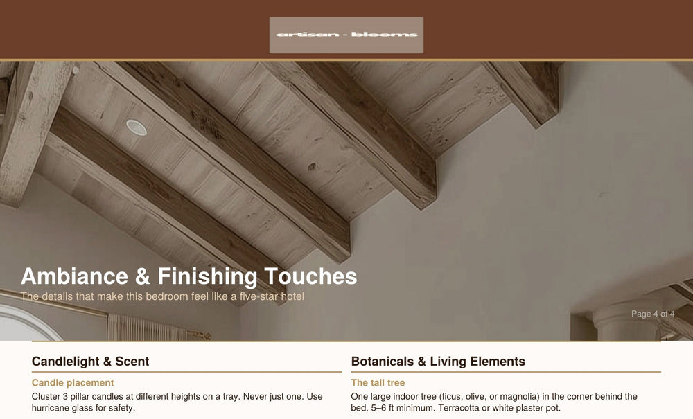 Buy farmhouse furniture Artisan Blooms & Sherwin-Williams Paint Codes | Mediterranean Farmhouse Bedroom (Download) - Modern Cottage Farmhouse Furniture