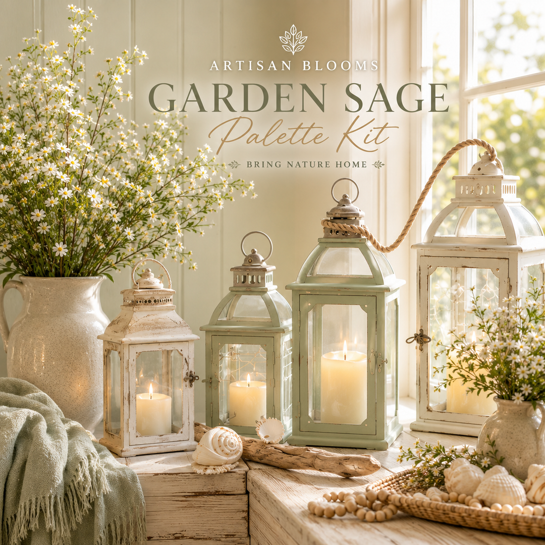 Buy farmhouse furniture Garden Sage Palette Kit By. Artisan Blooms - Modern Cottage Farmhouse Furniture