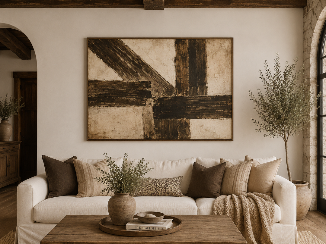 Buy farmhouse furniture Mediterranean Farmhouse Wall Gallery (7pc Wall Art) - 2026 Home Color Trends - Modern Cottage Farmhouse Furniture