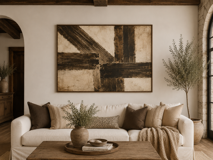 Buy farmhouse furniture Mediterranean Farmhouse Wall Gallery (7pc Wall Art) - 2026 Home Color Trends - Modern Cottage Farmhouse Furniture