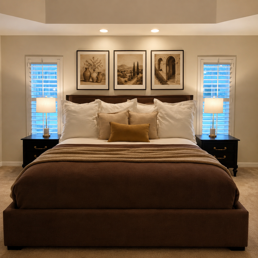 Buy farmhouse furniture Mediterranean Farmhouse Wall Gallery (7pc Wall Art) - 2026 Home Color Trends - Modern Cottage Farmhouse Furniture