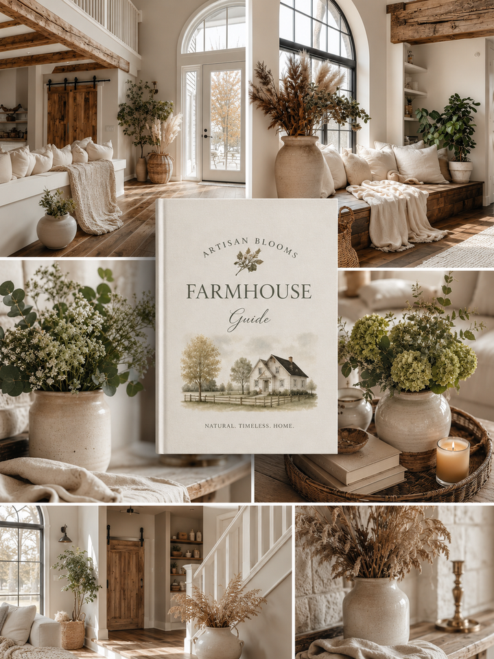 Artisan Blooms Farmhouse Style Guide Cottage Farm house - the farmhouse