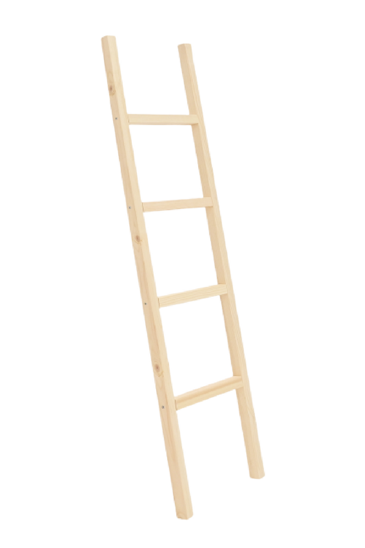 Buy farmhouse furniture Modern Italian Mediterranean Real Wood Ladder - Modern Cottage Farmhouse Furniture