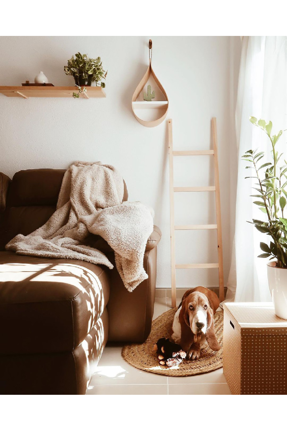 Buy farmhouse furniture Modern Italian Mediterranean Real Wood Ladder - Modern Cottage Farmhouse Furniture