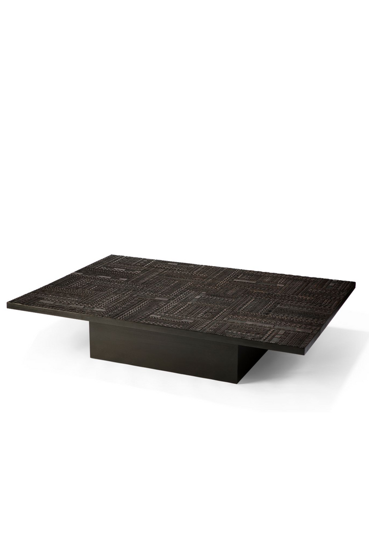 Buy farmhouse furniture Large Italian Real Wood Oak Mediterranean Modern Carved Teak Coffee Table - Modern Cottage Farmhouse Furniture