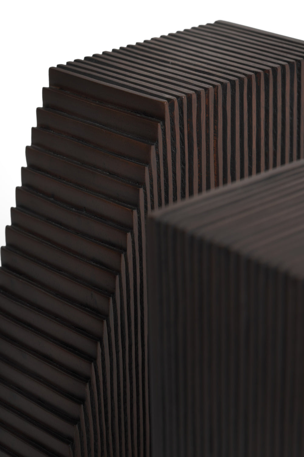 Buy farmhouse furniture Varnished Italian Modern Mahogany Book Ends (2) - Modern Cottage Farmhouse Furniture