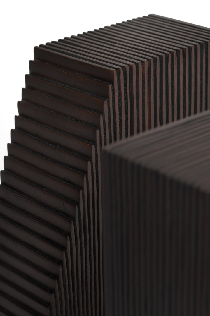 Buy farmhouse furniture Varnished Italian Modern Mahogany Book Ends (2) - Modern Cottage Farmhouse Furniture