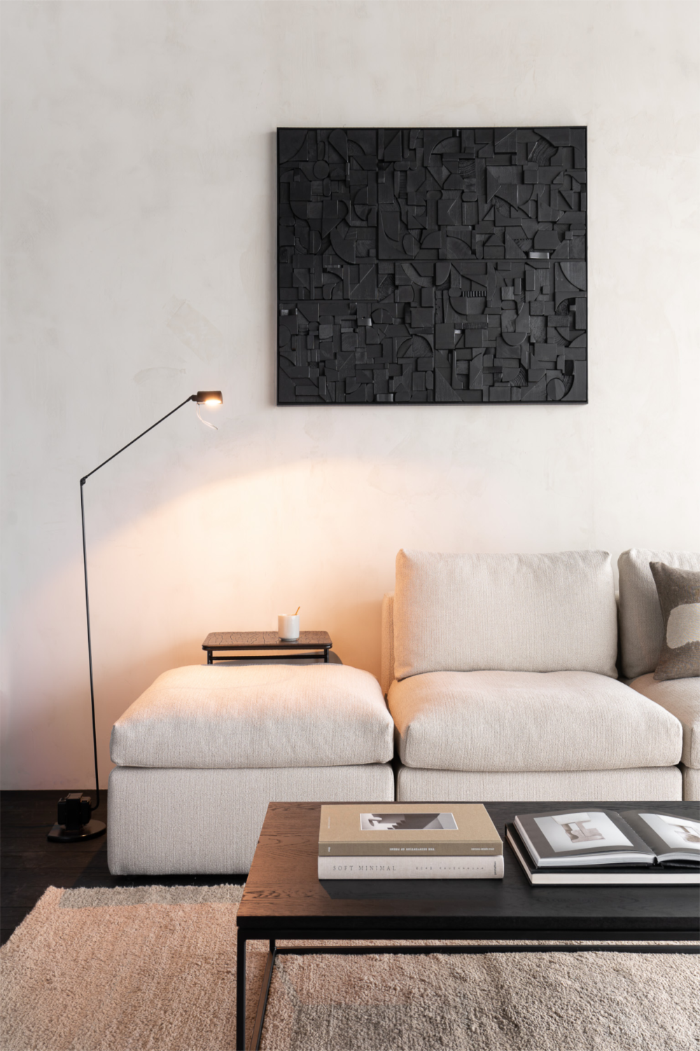 Buy farmhouse furniture Mediterranean Style Modern Italian Luxury Rectangular Puzzle Wall Art - Modern Cottage Farmhouse Furniture