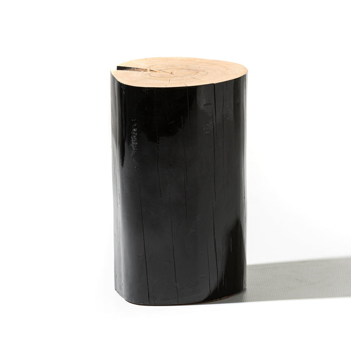 Buy farmhouse furniture Beech Trunk Side Table | Gervasoni Log - Modern Cottage Farmhouse Furniture
