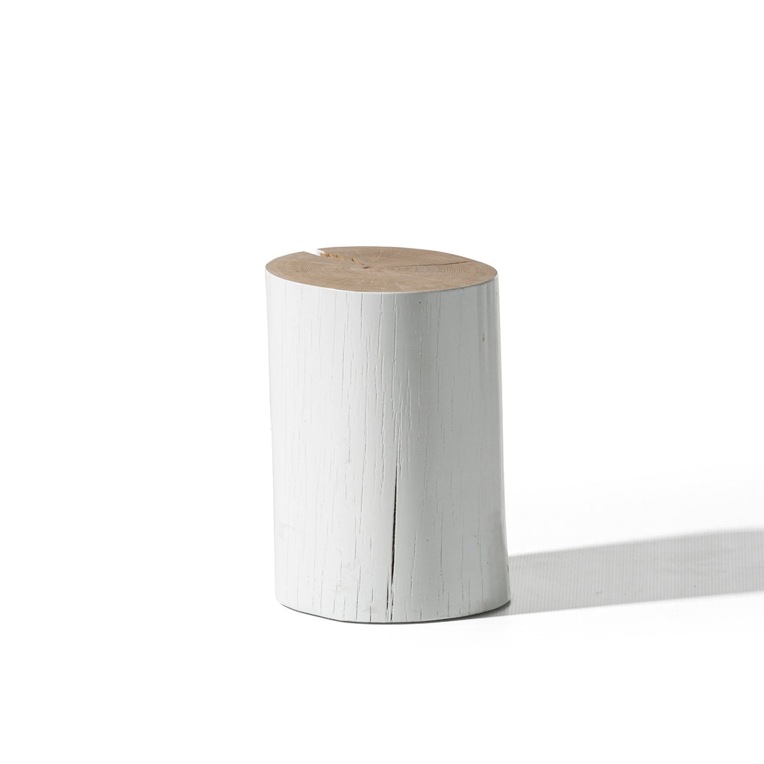 Buy farmhouse furniture Beech Trunk Side Table | Gervasoni Log - Modern Cottage Farmhouse Furniture