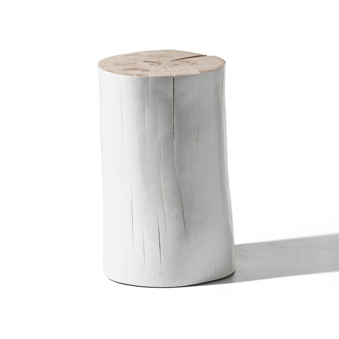 Buy farmhouse furniture Beech Trunk Side Table | Gervasoni Log - Modern Cottage Farmhouse Furniture