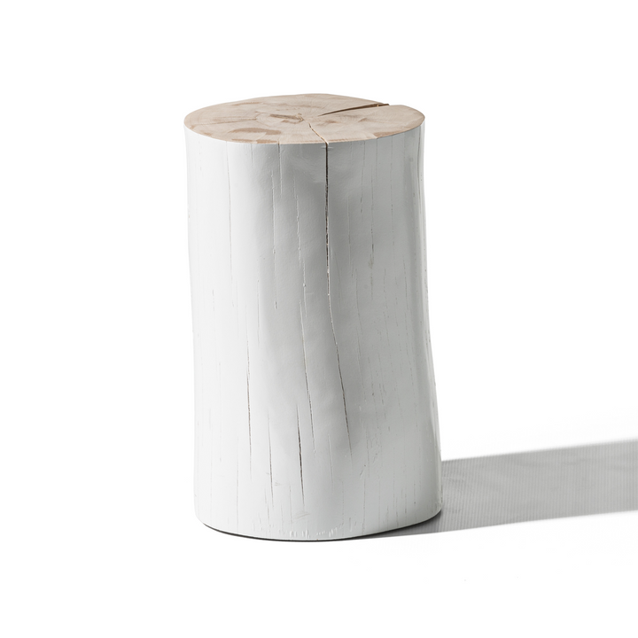 Buy farmhouse furniture Beech Trunk Side Table | Gervasoni Log - Modern Cottage Farmhouse Furniture