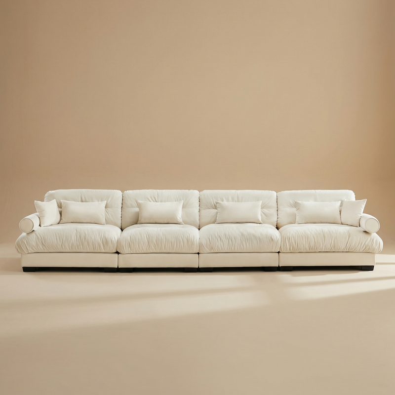 Buy farmhouse furniture Bone & Beam • White Modern Cottage American Farmhouse Style Sofa Couch - Modern Cottage Farmhouse Furniture