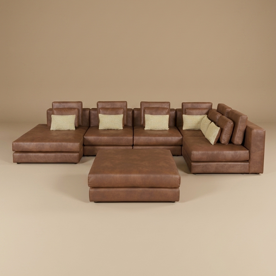 Buy farmhouse furniture Birch Willows | Large Modern Farmhouse Modular Luxury Sectional Sofa - Modern Cottage Farmhouse Furniture