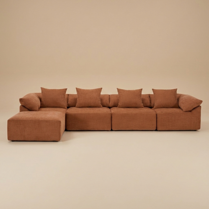 Buy farmhouse furniture The Harvest House | Modern Farmhouse Crimson L Shaped Modular Sectional Sofa - Modern Cottage Farmhouse Furniture