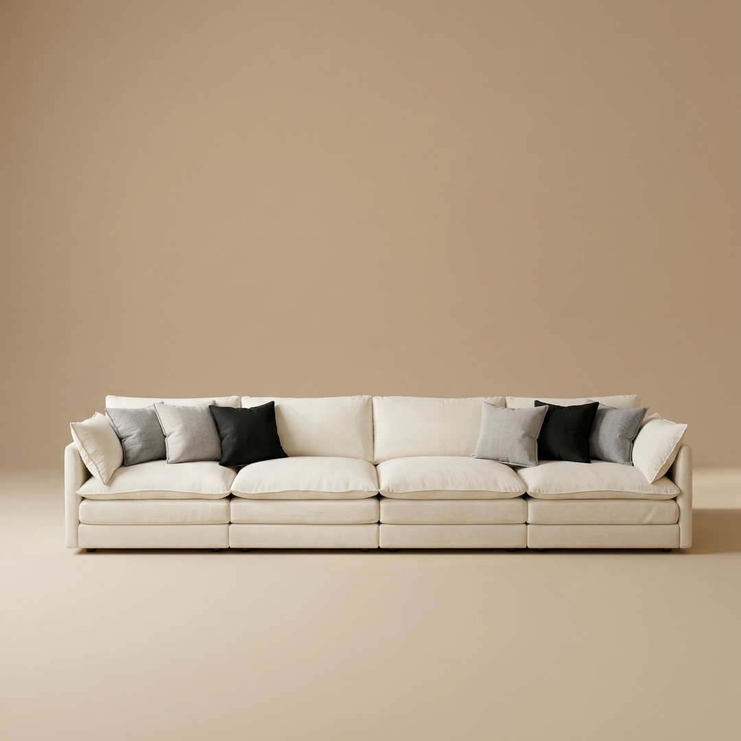 Buy farmhouse furniture Daisy | White Modern Farmhouse Cottage Sofa Sectional - Modern Cottage Farmhouse Furniture