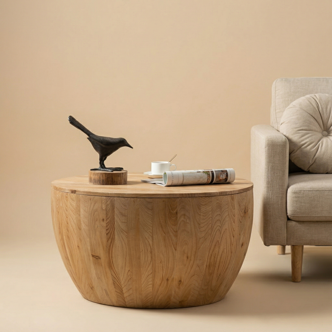 Buy farmhouse furniture White Cedar Acres | Modern Farmhouse Wooden Coffee Table - Modern Cottage Farmhouse Furniture