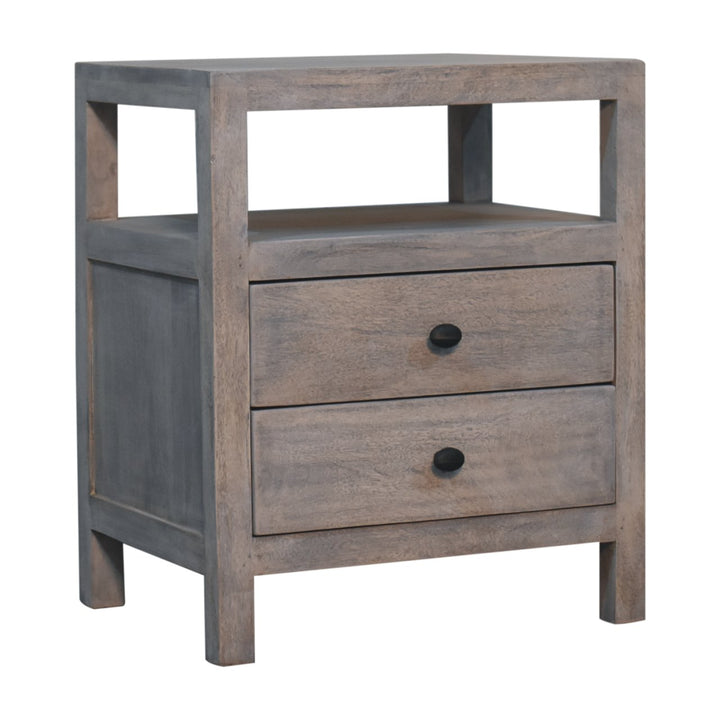 Buy farmhouse furniture Ash Seawood Mediterranean Drawer Night Stand - Modern Cottage Farmhouse Furniture