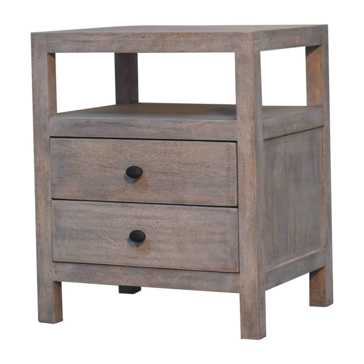 Buy farmhouse furniture Ash Seawood Mediterranean Drawer Night Stand - Modern Cottage Farmhouse Furniture