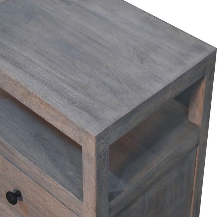 Buy farmhouse furniture Ash Seawood Mediterranean Drawer Night Stand - Modern Cottage Farmhouse Furniture