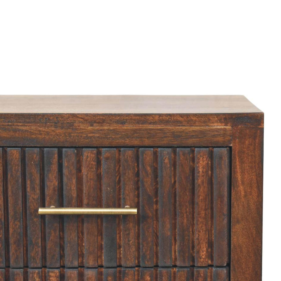 Buy farmhouse furniture Belmont 2 Real Wood Mediterranean Drawer Nightstand - Modern Cottage Farmhouse Furniture