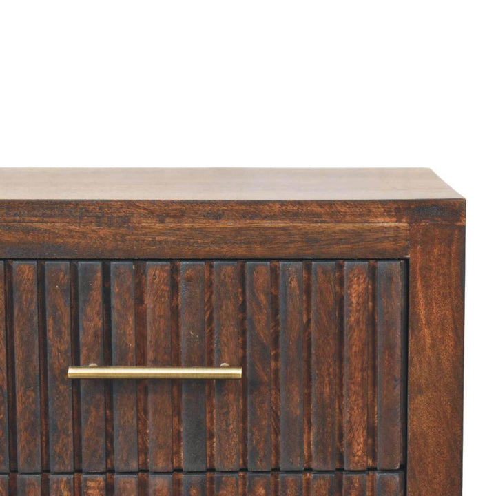 Buy farmhouse furniture Belmont 2 Real Wood Mediterranean Drawer Nightstand - Modern Cottage Farmhouse Furniture