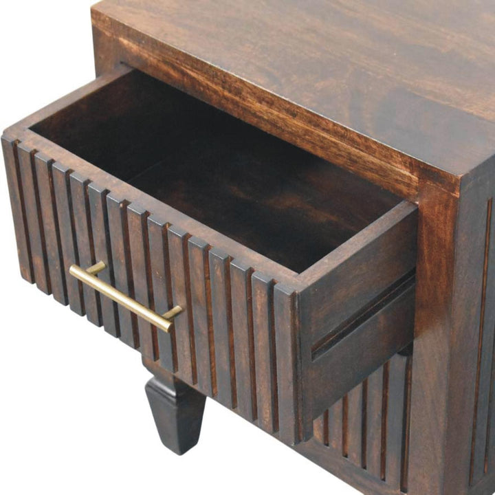 Buy farmhouse furniture Belmont 2 Real Wood Mediterranean Drawer Nightstand - Modern Cottage Farmhouse Furniture