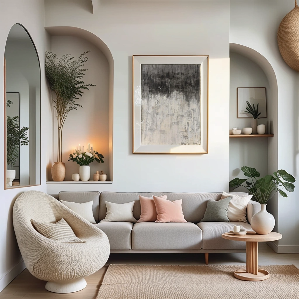 Boho Aesthetic Eventide Wall Décor | Biophilic Design Airbnb Decor Furniture 