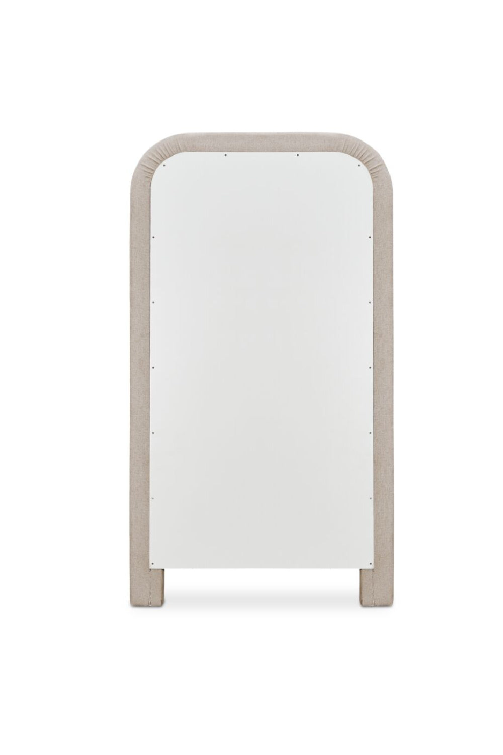 Buy farmhouse furniture Le Riu • Beige Large Modern Cottage Farmhouse Style Upholstered Floor Mirror - Modern Cottage Farmhouse Furniture