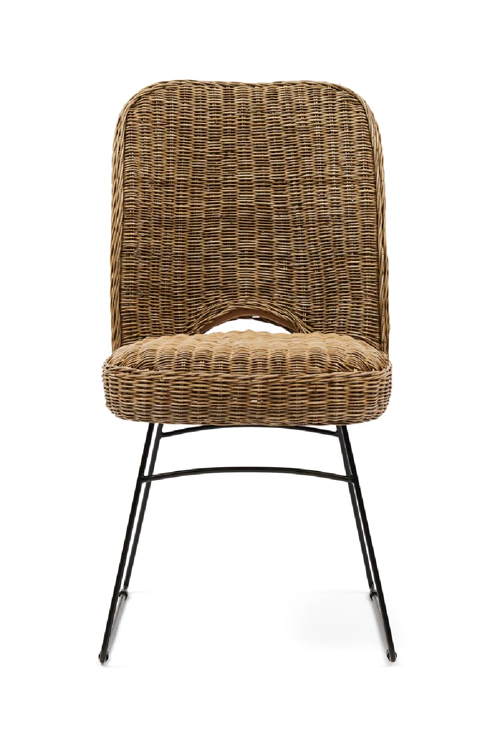 Rivièra | Modern Italian Mediterranean Rattan Dining Chair - Mediterranean Italian Contemporary Home Decor Furniture