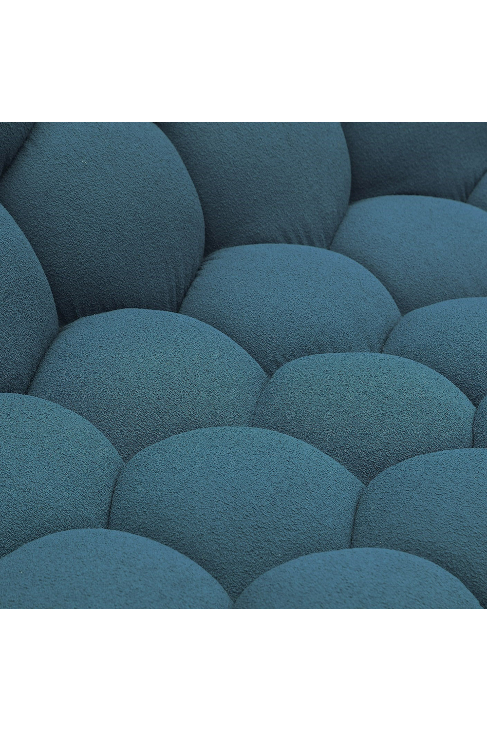 Le Lia • White Modern Italian Hexagonal-Tufted Lounge Contemporary Accent Chair - Mediterranean Italian Contemporary Home Decor Furniture