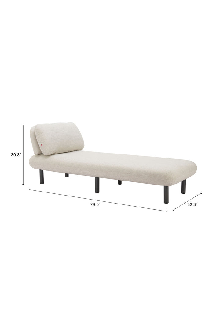 Buy farmhouse furniture Beige Olefin Italian Coast Airbnb Home Outdoor Chaise - Modern Cottage Farmhouse Furniture