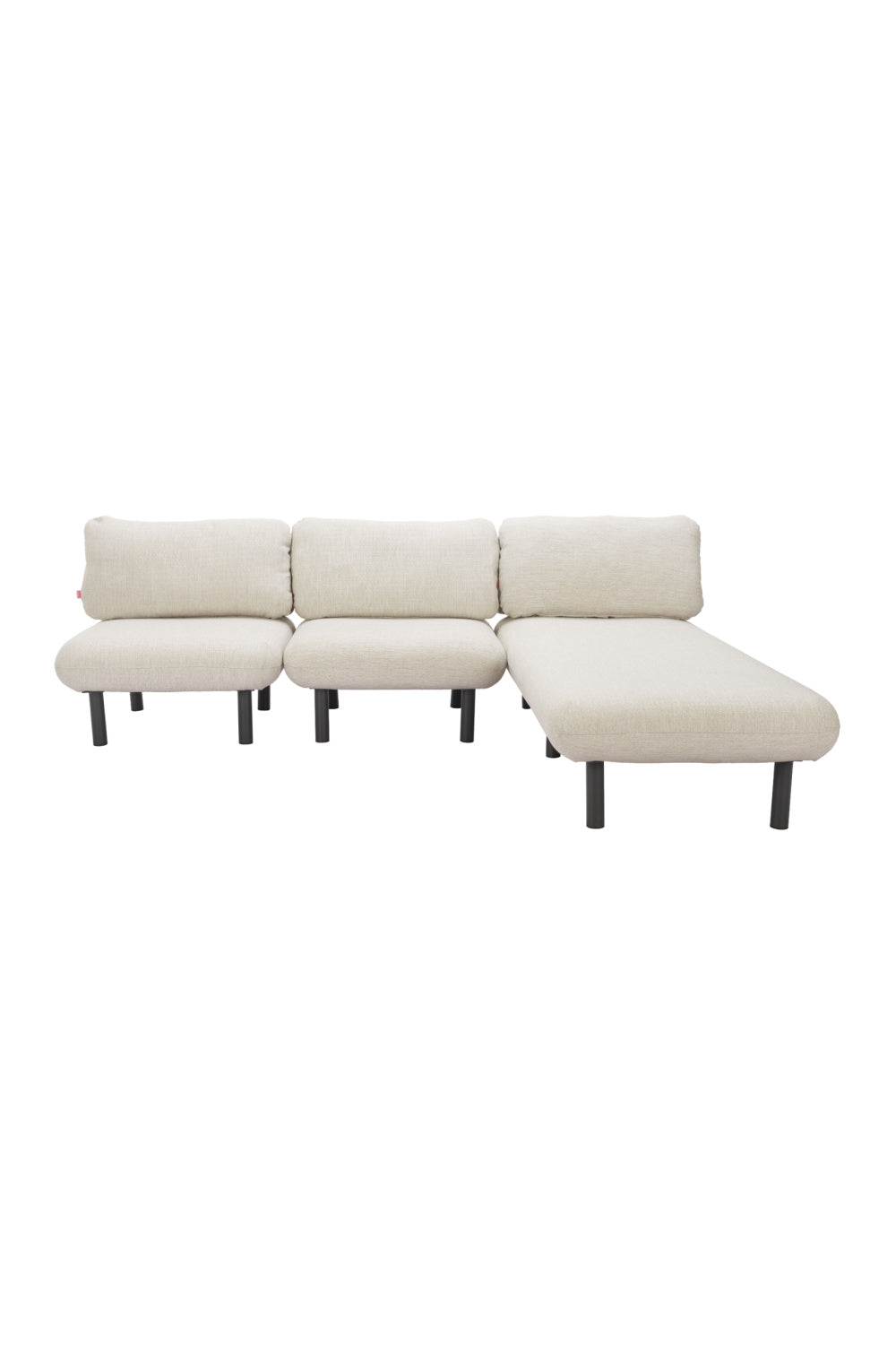 Buy farmhouse furniture Beige Olefin Italian Coast Airbnb Home Outdoor Chaise - Modern Cottage Farmhouse Furniture