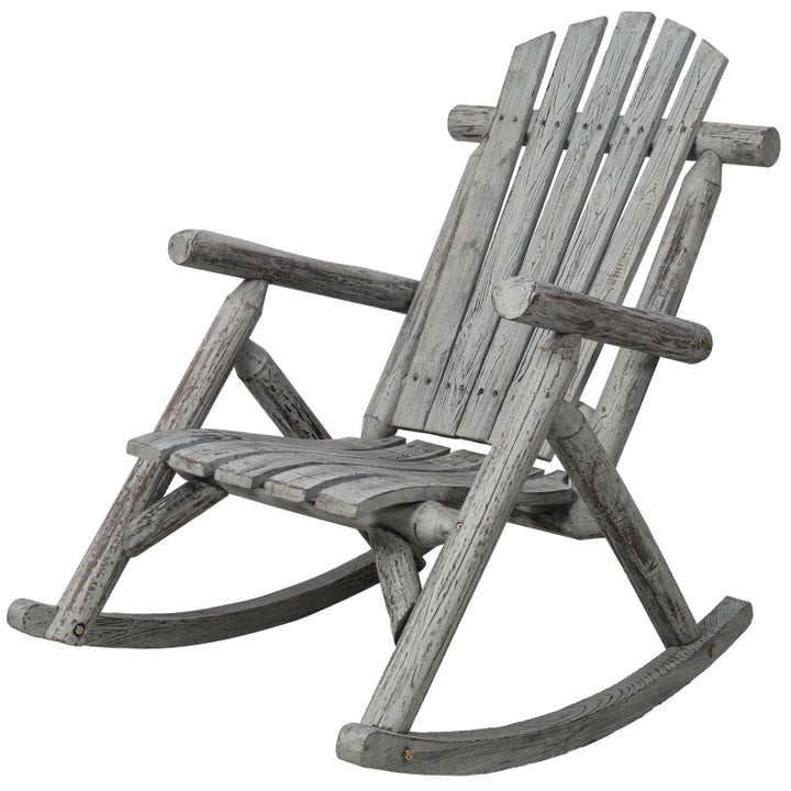 Buy farmhouse furniture Madison Ash Wood Rocking Chair | Farmhouse Cottage Porch & Living Room Rocker - Modern Cottage Farmhouse Furniture