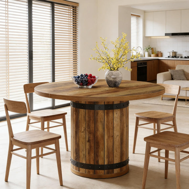 Buy farmhouse furniture The Harper Modern Farmhouse Dining Table By. Artisan Blooms - Modern Cottage Farmhouse Furniture