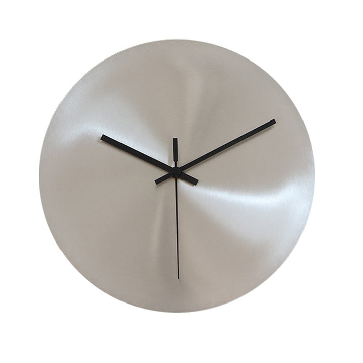 Azzurro | White Mediterranean Steel Luxury Wall Clock - Mediterranean Tuscan Contemporary Home Decor Furniture
