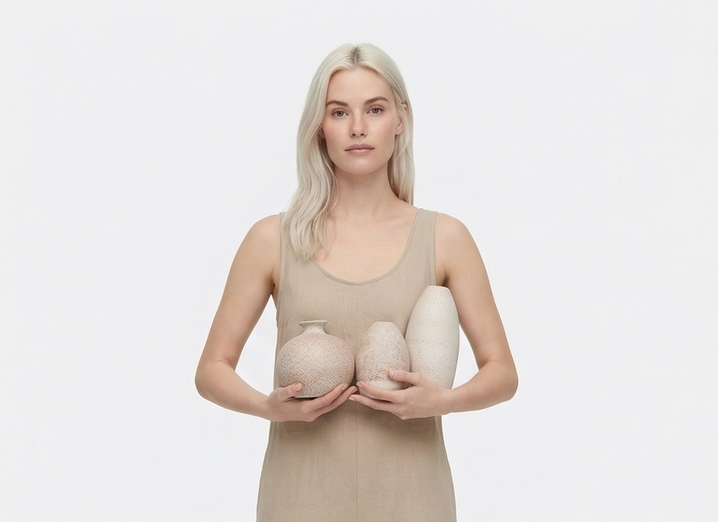 Buy farmhouse furniture Vintage Mediterranean Cottage Farmhouse Handmade Vases - Modern Cottage Farmhouse Furniture