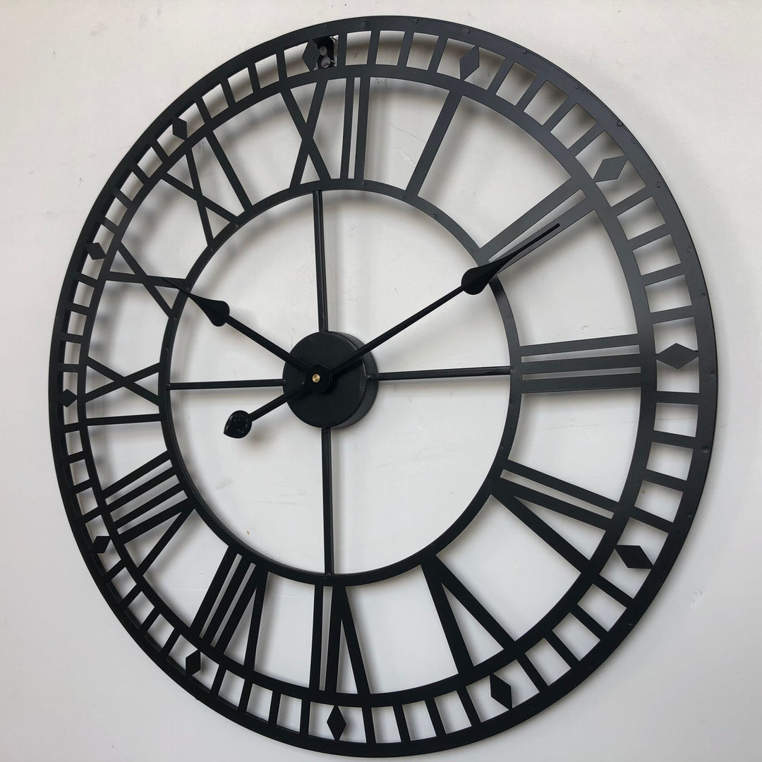 Buy farmhouse furniture Verona | Modern Luxury Iron Mediterranean Wall Clock - Modern Cottage Farmhouse Furniture