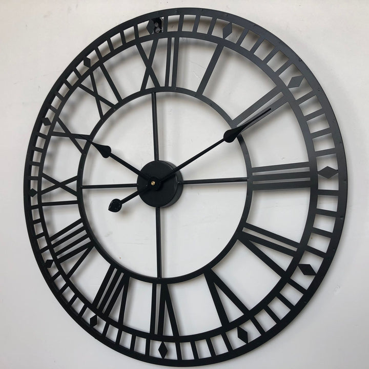 Buy farmhouse furniture Verona | Modern Luxury Iron Mediterranean Wall Clock - Modern Cottage Farmhouse Furniture