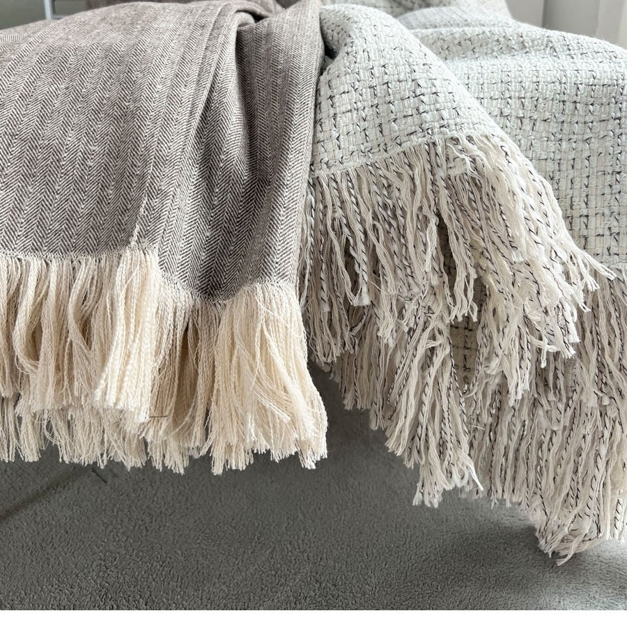 Buy farmhouse furniture Russet Meadow | Modern Farmhouse Cottage Throw Blanket - Modern Cottage Farmhouse Furniture
