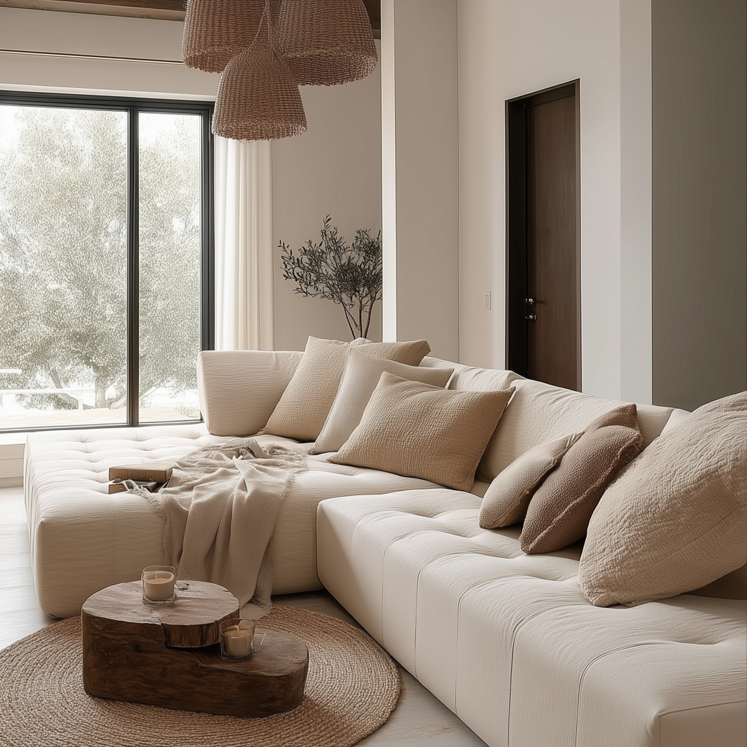 The Cielo Modular Combination U-shaped Upholstered Free Combination Sofa