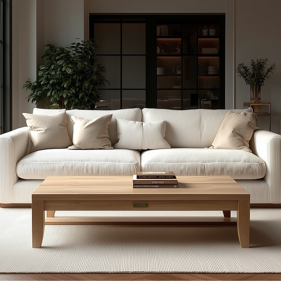 Buy farmhouse furniture Rustic Rectangular Farmhouse Coffee Table for Cozy Living Rooms - Modern Cottage Farmhouse Furniture