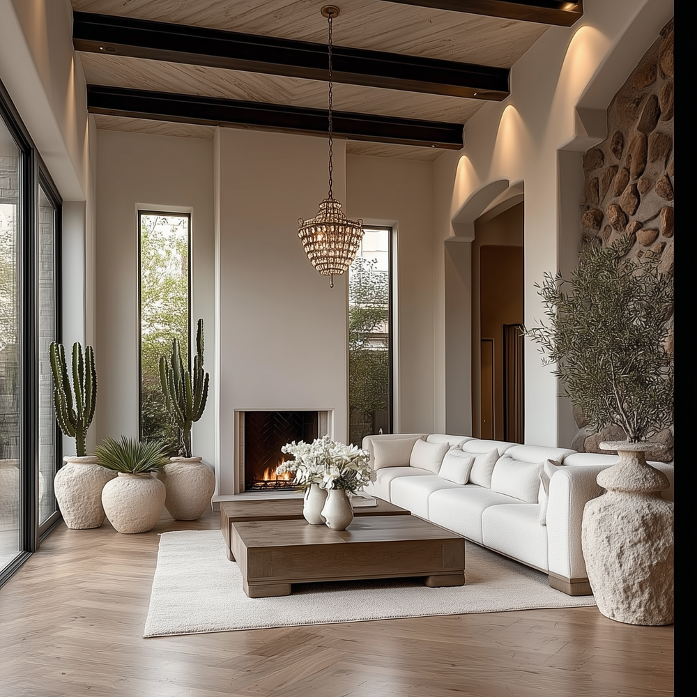 June Modular • American Farmhouse Style Sofa Couch Sectional - Modern Cottage Farmhouse Furniture