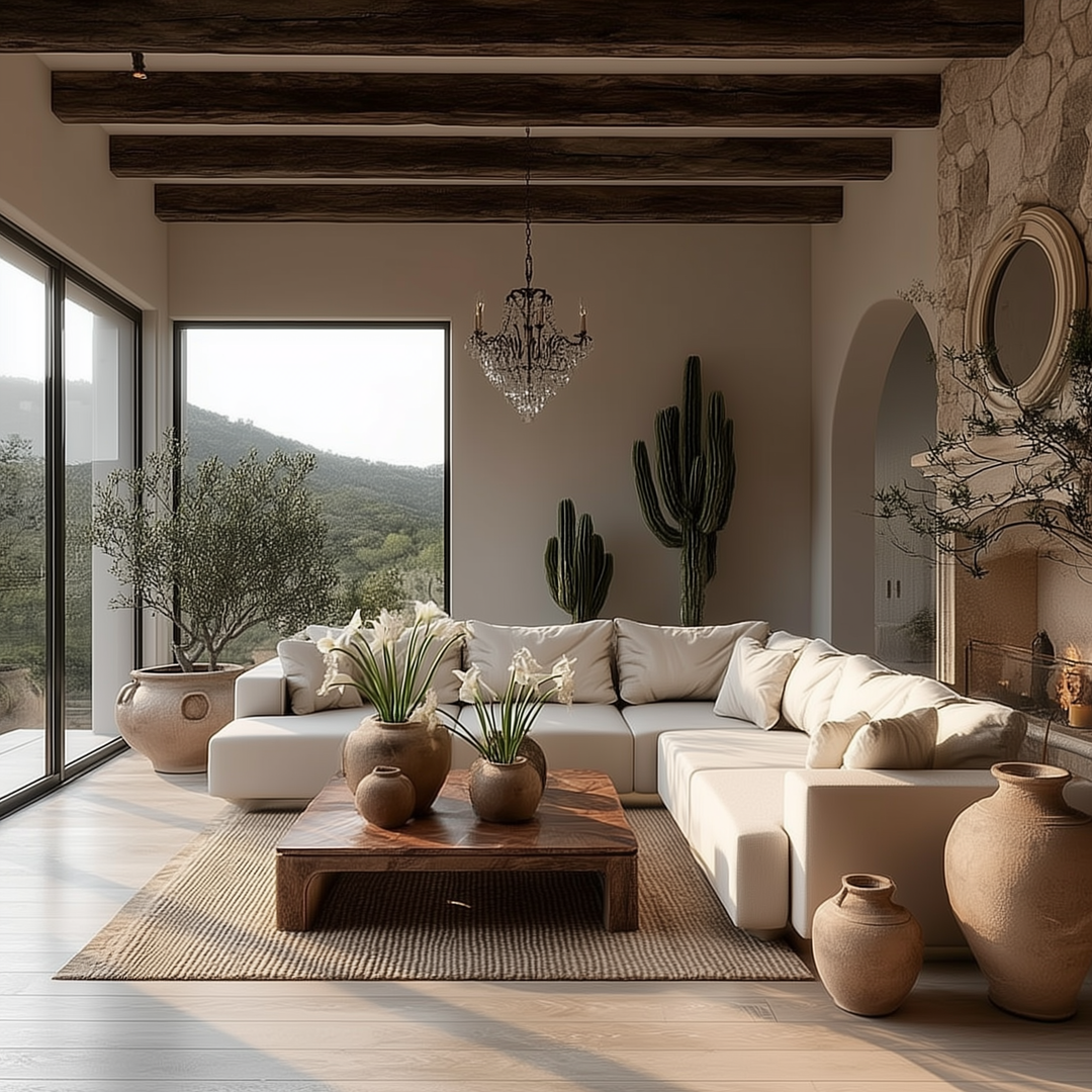 Modern Farmhouse Upholstered L Shaped Sectional