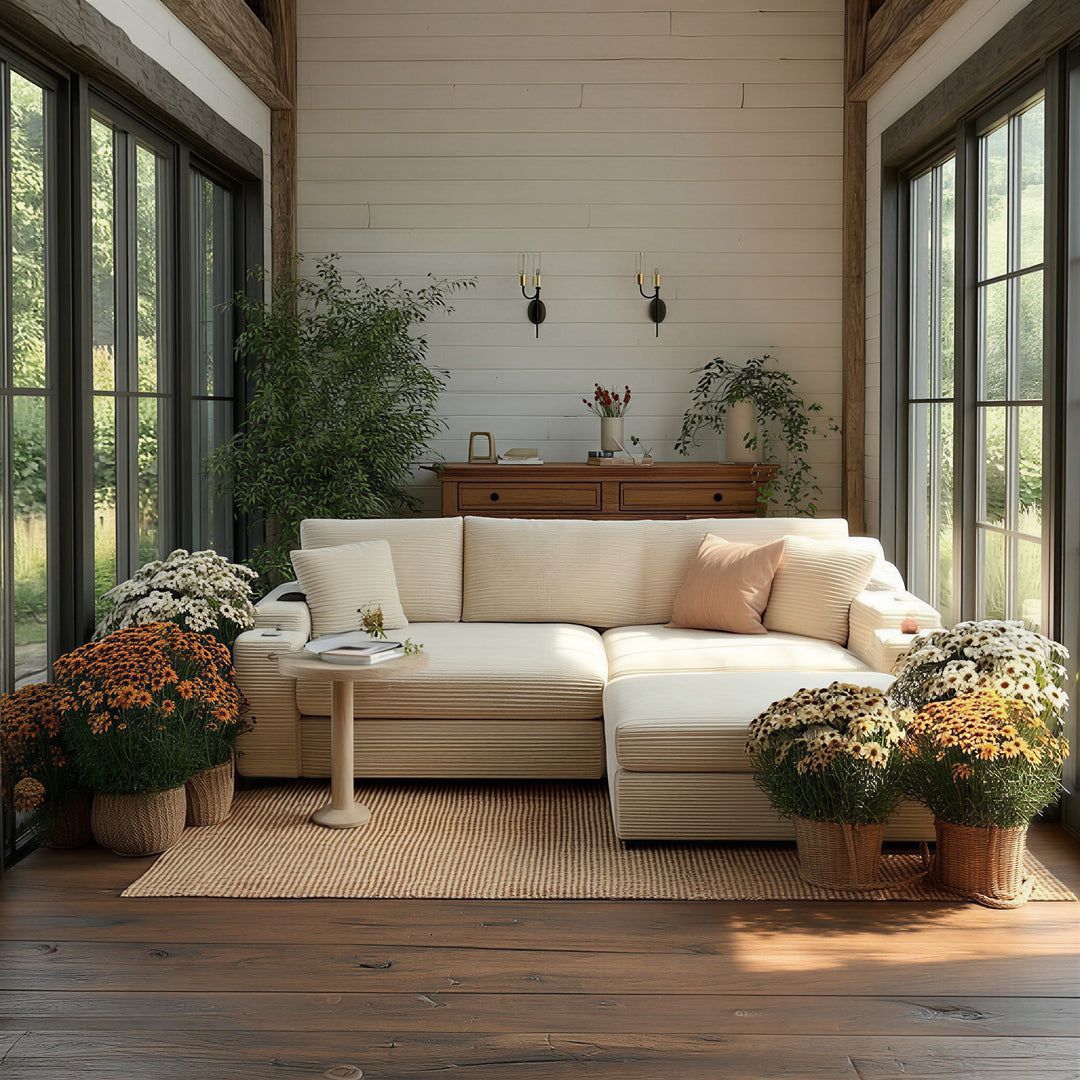 Buy farmhouse furniture Prairie • Modern American Cottage Farmhouse Style Modular Sofa Bed Set - Modern Cottage Farmhouse Furniture