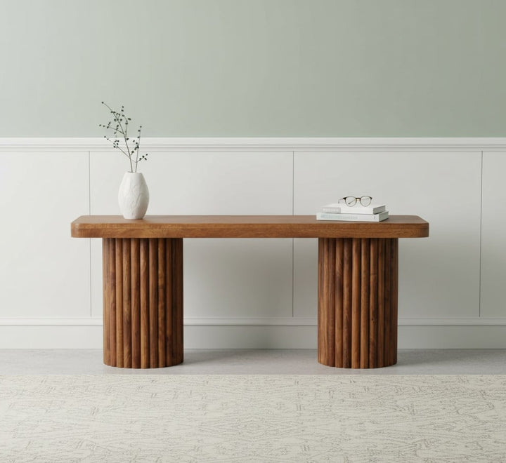 La Riviera Modern Mediterranean Foyer Bench - Mediterranean Tuscan Contemporary Home Decor Furniture