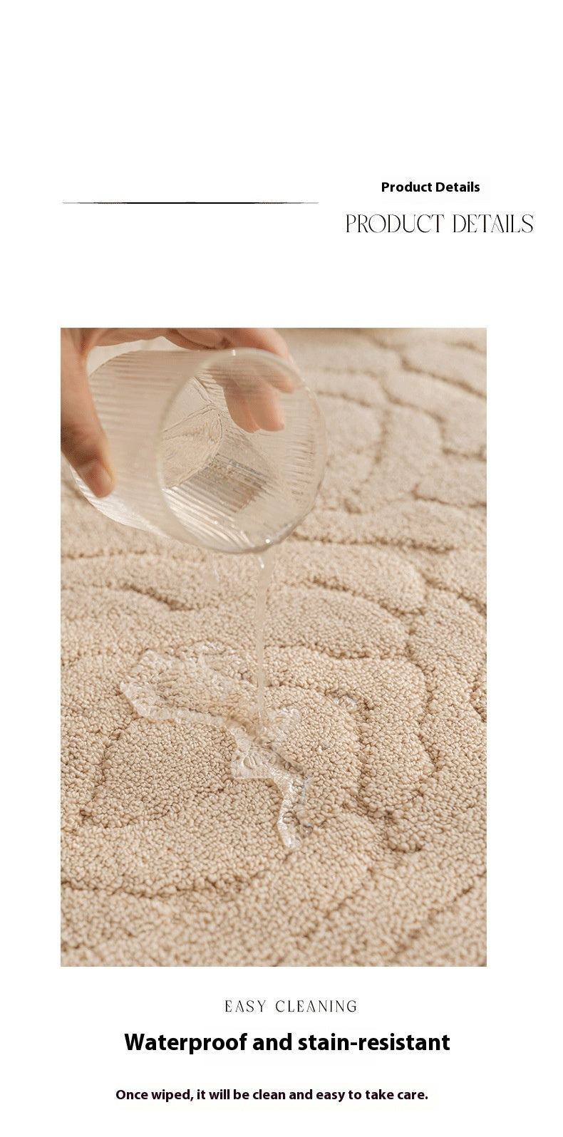 Buy farmhouse furniture Oak & Ember | Large Beige Modern Farmhouse Cottage Area Rug By Artisan Blooms - Modern Cottage Farmhouse Furniture