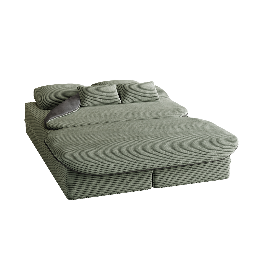 Buy farmhouse furniture Green Modern Minimalist Farmhouse Sleeper Bed - Modern Cottage Farmhouse Furniture
